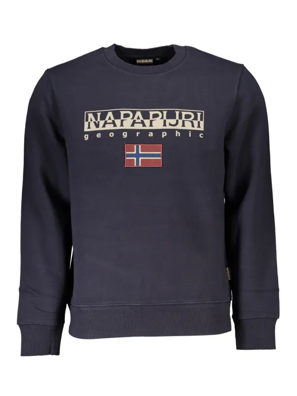 Napapijri Herren LANGARM-SWEATSHIRT Blau | online kaufen