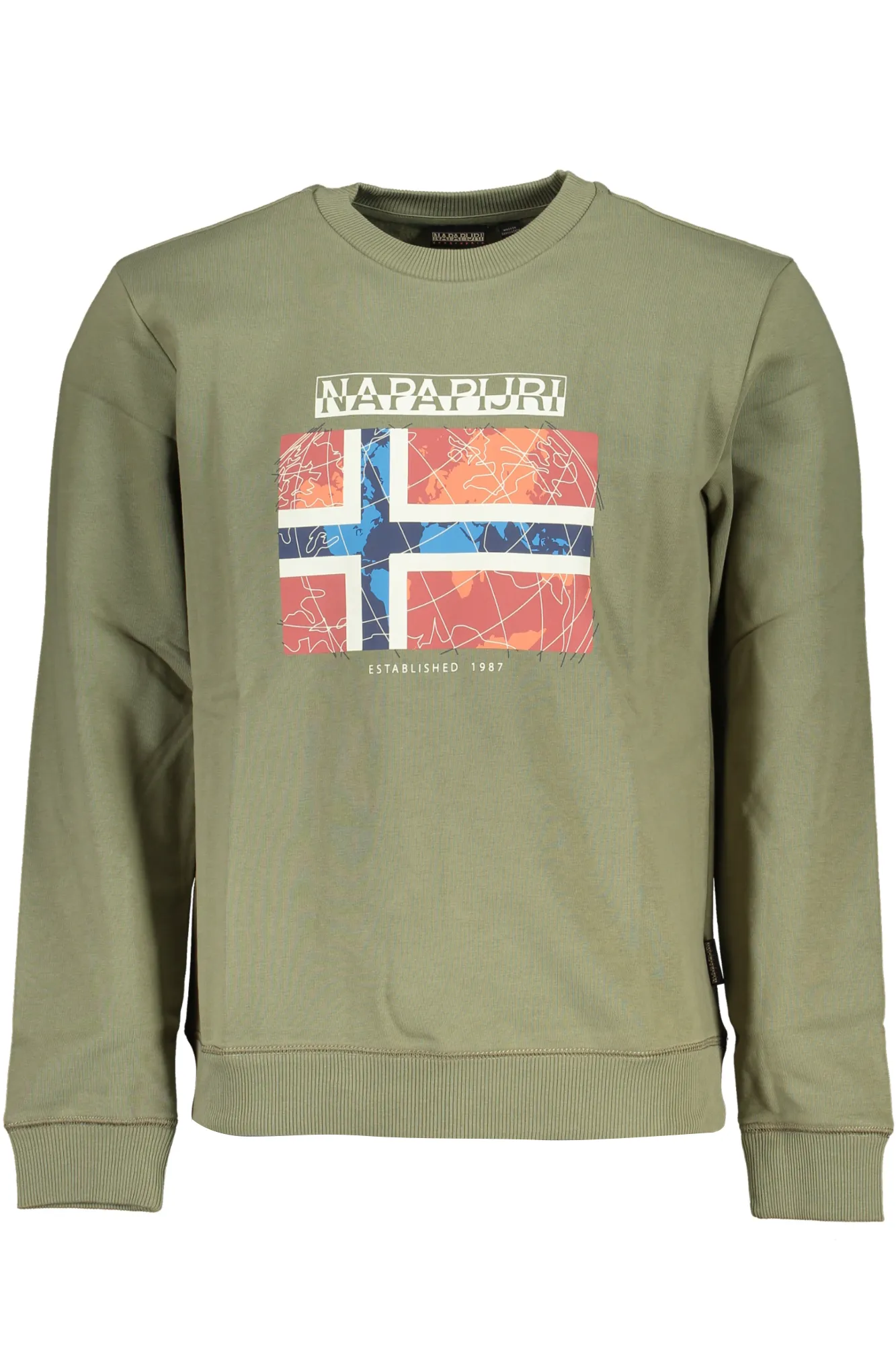 Herren LANGARM-SWEATSHIRT Grün NP0A4HEBBGUIROC1_VEGAE