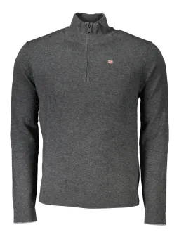 Napapijri Herren Pullover Grau mieten – Flex-Fashion Verleih