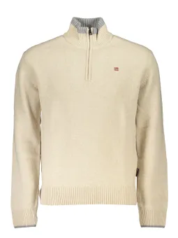 Napapijri Herren Pullover Beige mieten | Flex-Fashion Verleih