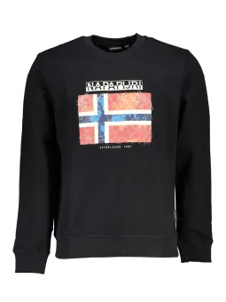 Napapijri Herren Sweatshirt Schwarz mieten | Flex-Fashion