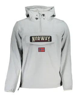 NORWAY 1963 Herren LANGARMJACKE Grau | online kaufen