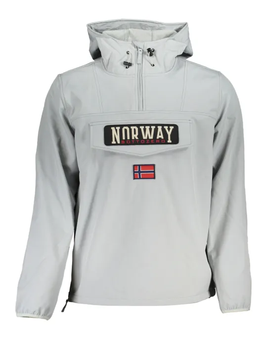 NORWAY 1963 Herren LANGARMJACKE Grau | online kaufen