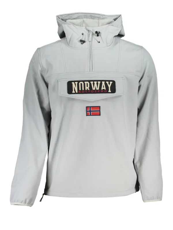NORWAY 1963 Herren LANGARMJACKE Grau | online kaufen