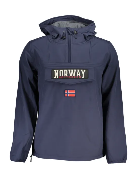 NORWAY 1963 Herren LANGARMJACKE Blau | online kaufen