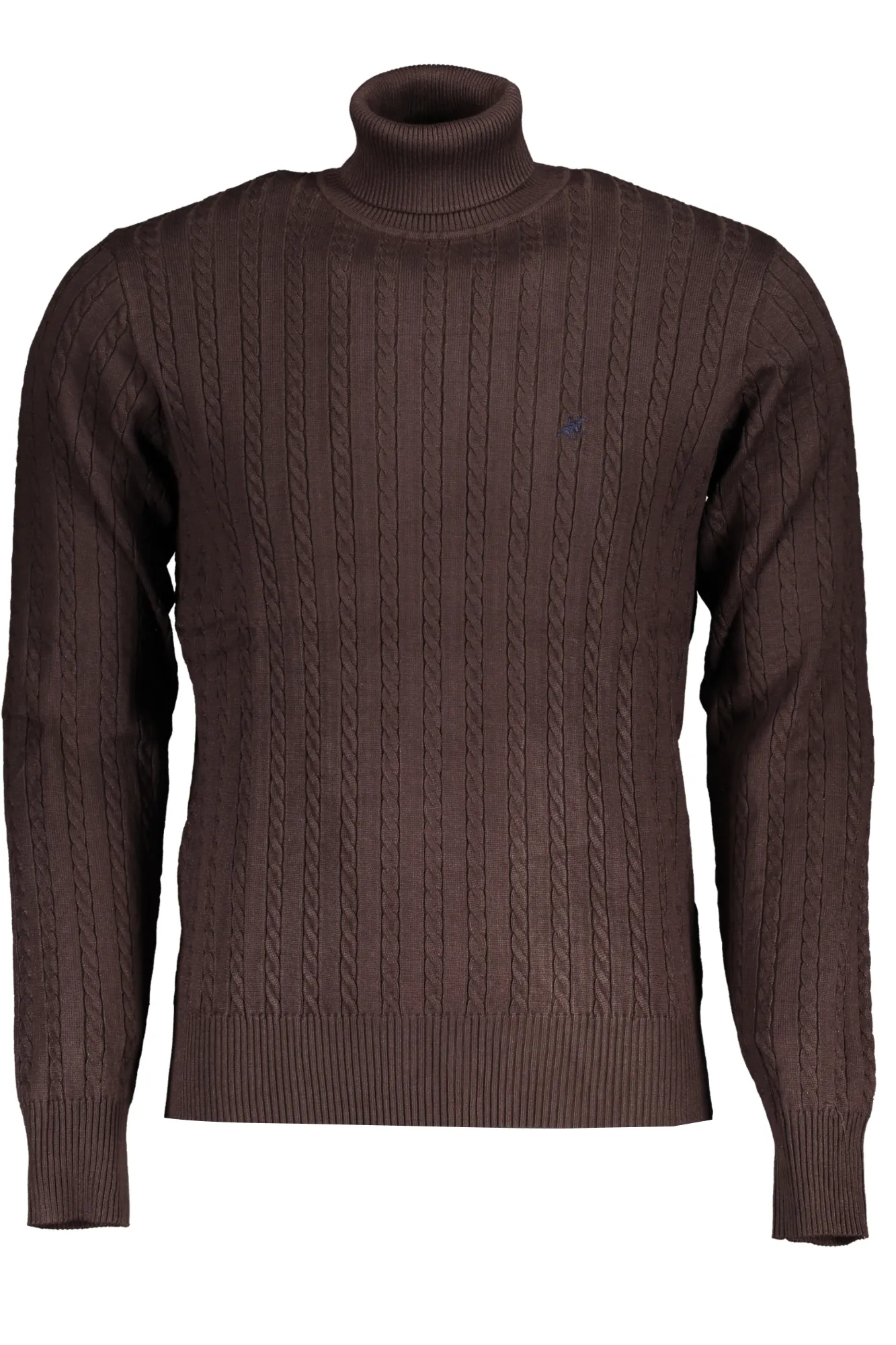 Herren ROLLKNOPF-PULLOVER Braun USTR922_MAMORO