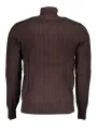 U.S. GRAND POLO Herren ROLLKNOPF-PULLOVER Braun