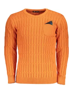 Orange Herren-Pullover mieten - U.S. GRAND POLO Verleih