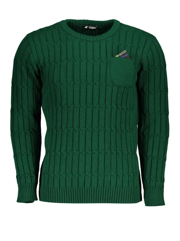 U.S. GRAND POLO Herren PULLOVER Grün | online kaufen