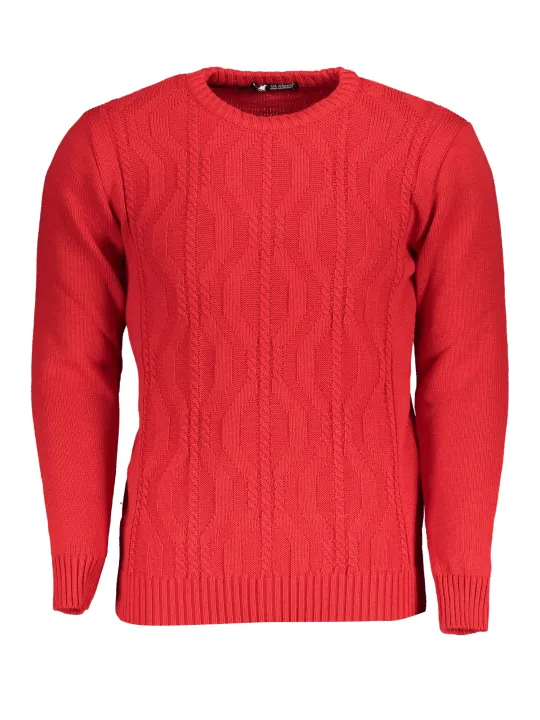 U.S. GRAND POLO Herren Pullover Rot | online kaufen
