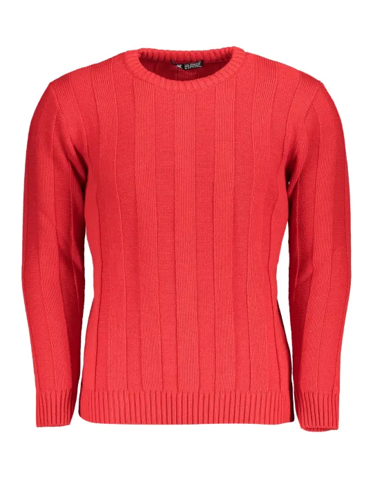 U.S. GRAND POLO Herren PULLOVER Rot | online kaufen