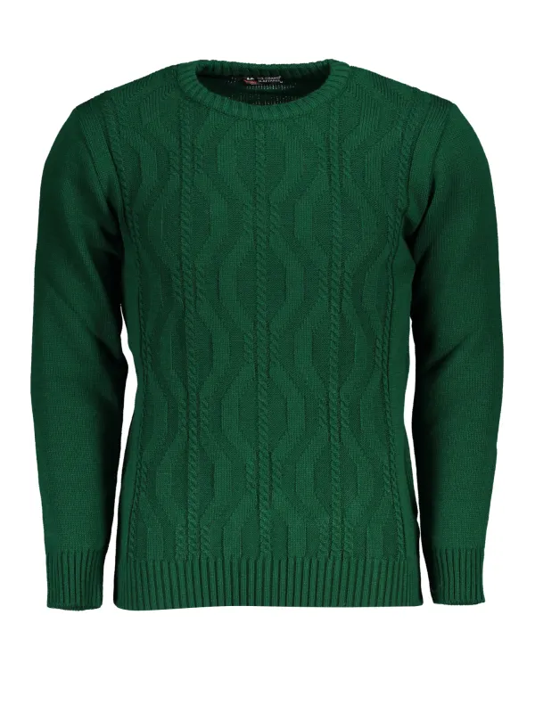 U.S. GRAND POLO Herren Pullover Grün | online kaufen