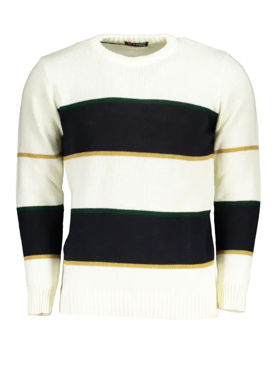 U.S. GRAND POLO Herren PULLOVER Weiß | online kaufen