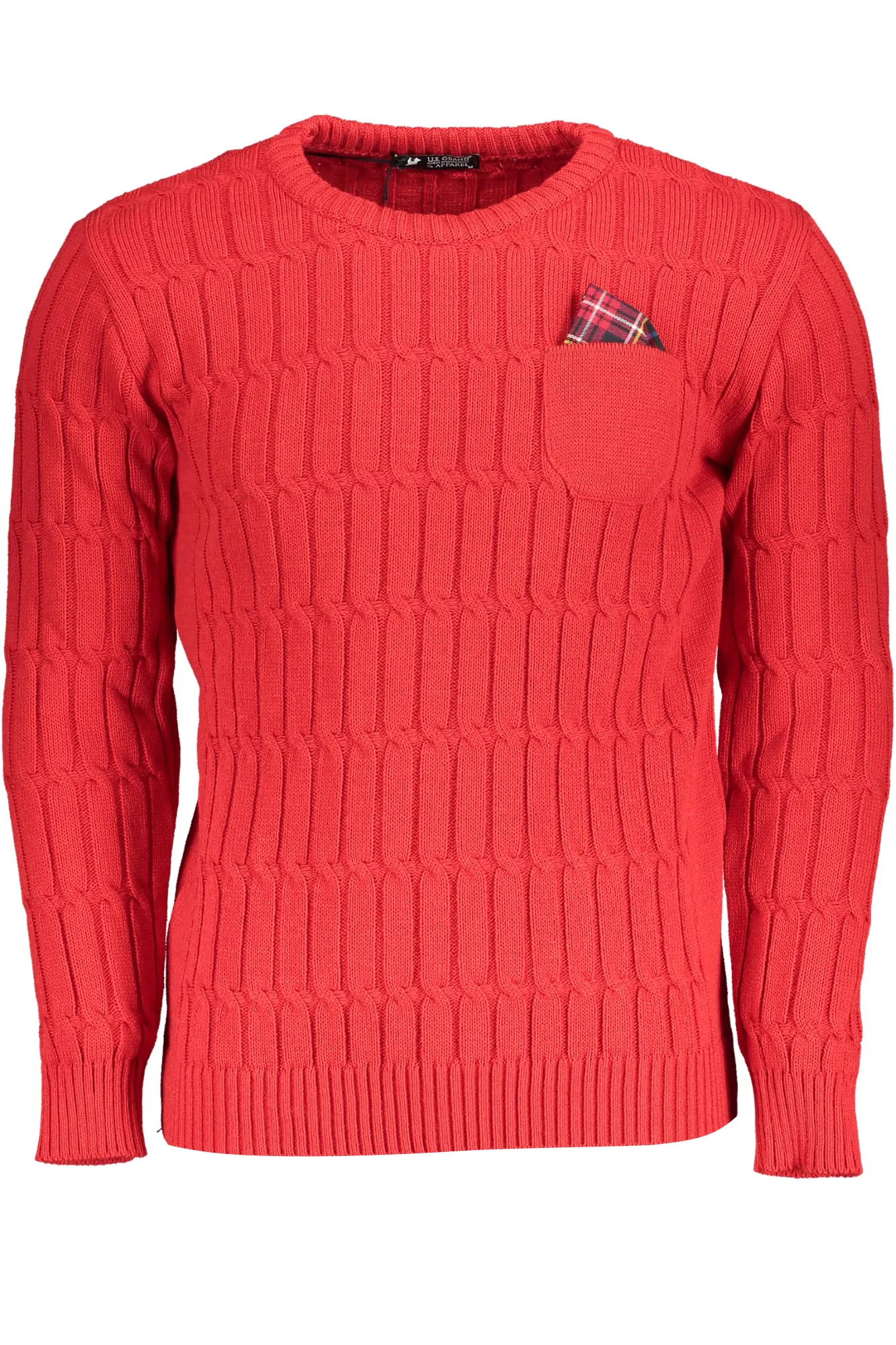 Herren PULLOVER Rot USTR954_ROROSSO