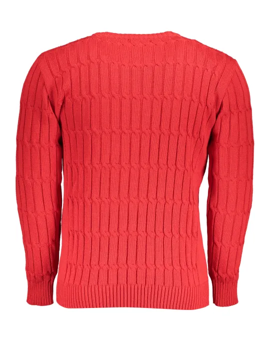 U.S. GRAND POLO Herren PULLOVER Rot | online kaufen