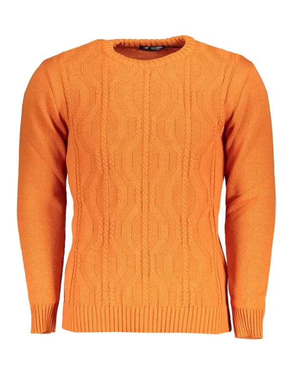 U.S. GRAND POLO Herren Pullover Orange | online kaufen