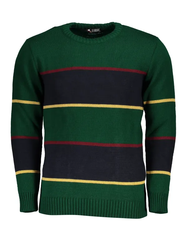 U.S. GRAND POLO Herren PULLOVER Grün | online kaufen