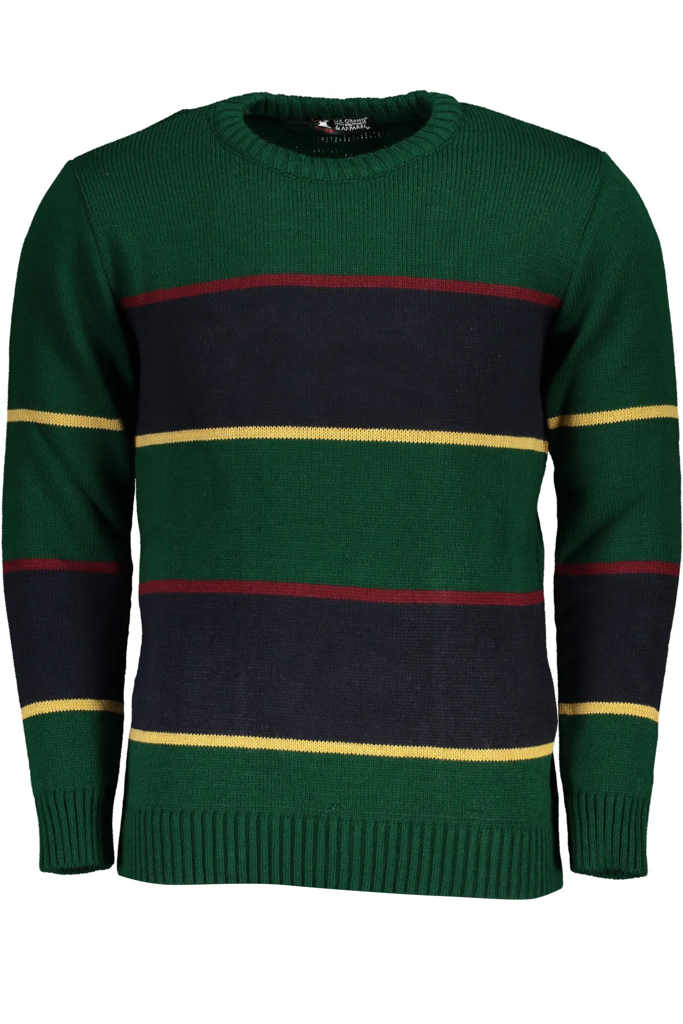 Herren PULLOVER Grün USTR960_VEVERDE