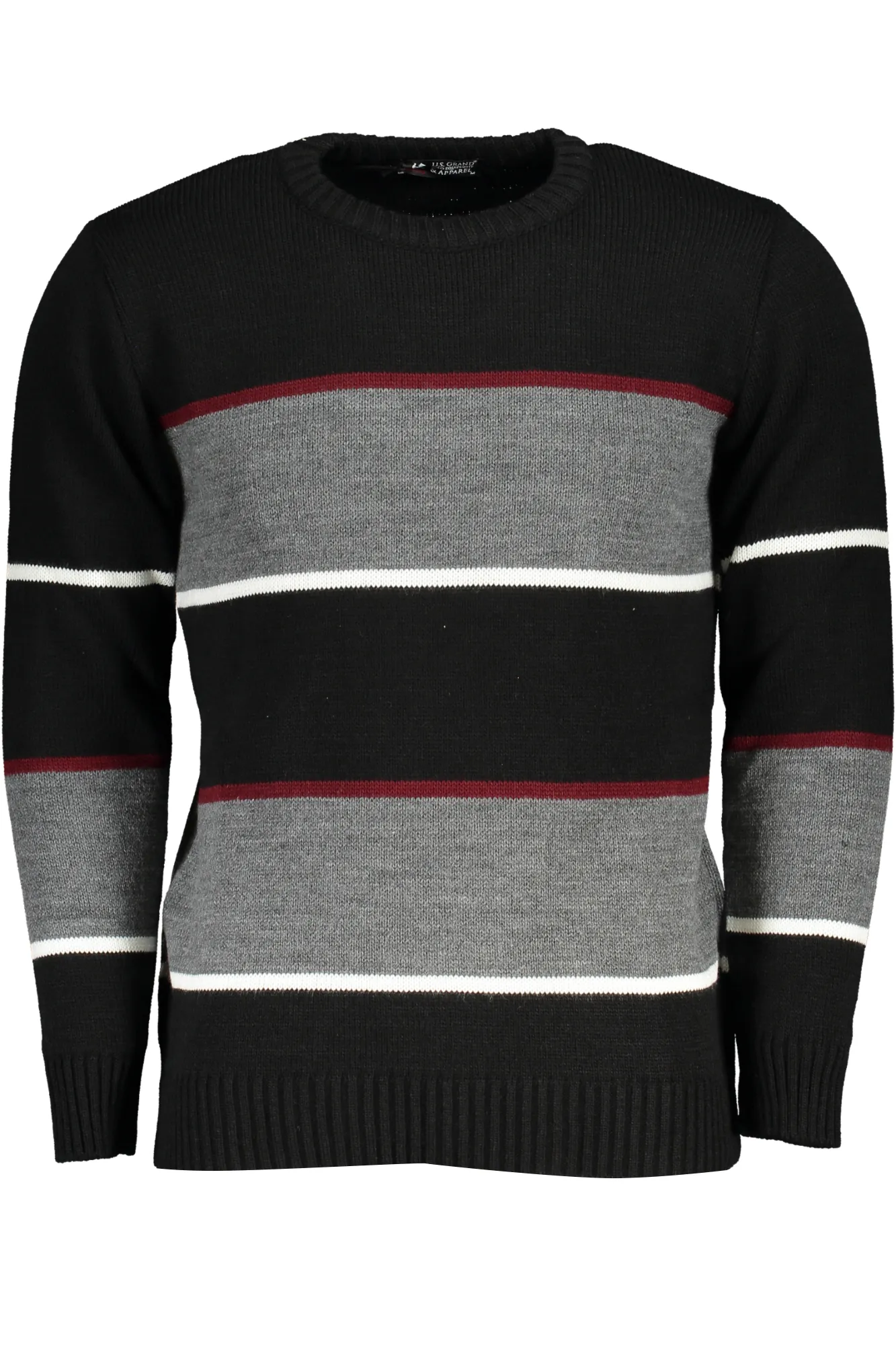 Herren PULLOVER Schwarz USTR960_NENERO