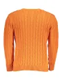 U.S. GRAND POLO Herren RUNDHALS-PULLOVER Orange