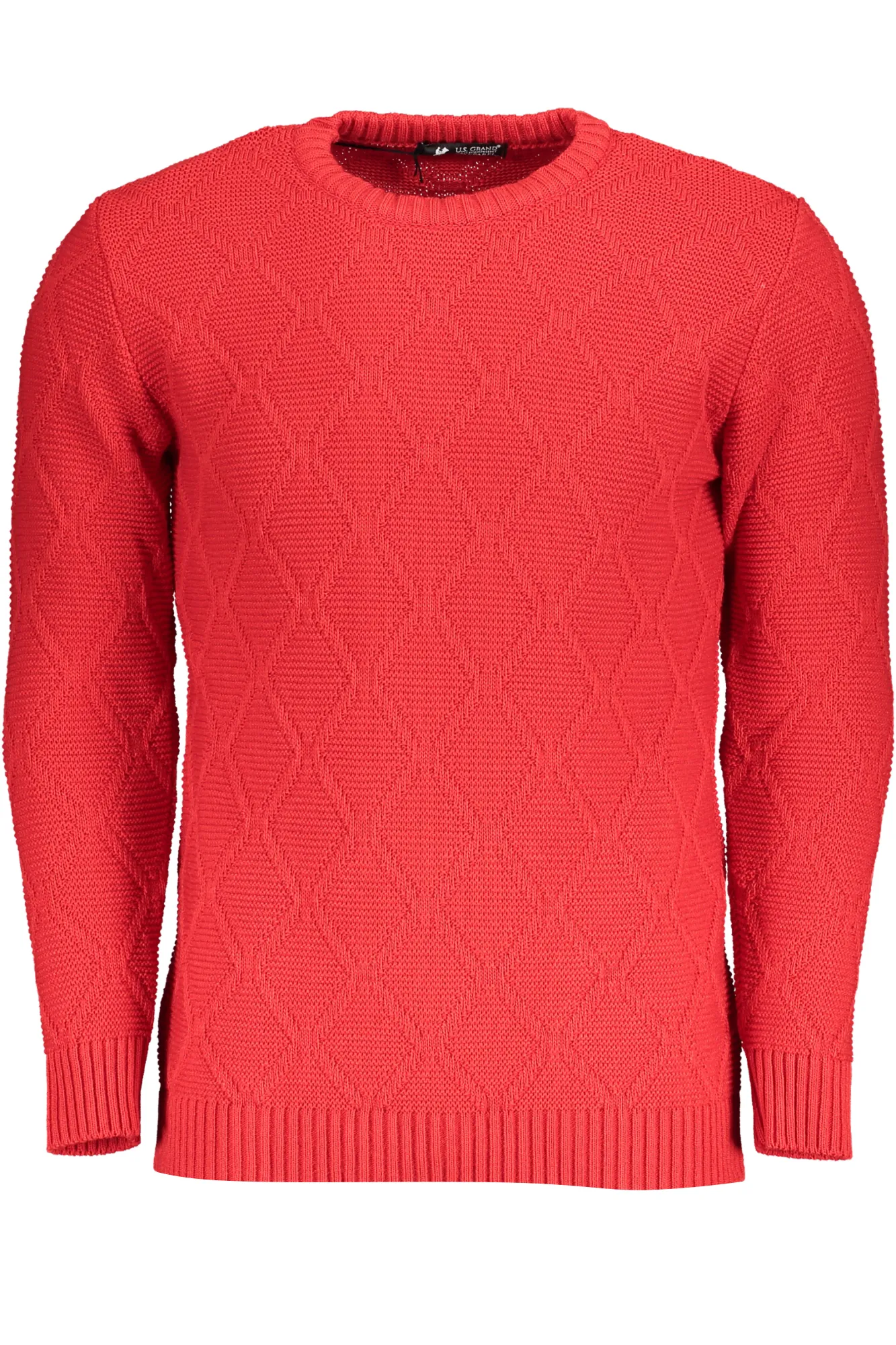 Herren Pullover Rot USTR959_ROROSSO