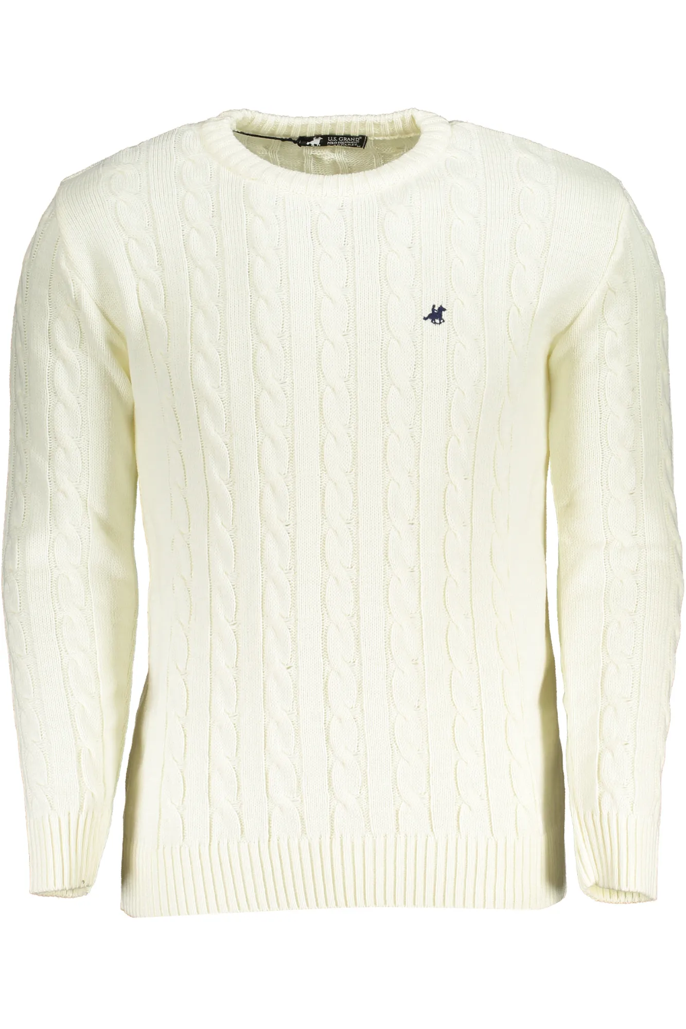 Herren RUNDHALS-PULLOVER Weiß USTR952_BIPANNA