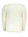 U.S. GRAND POLO Herren RUNDHALS-PULLOVER Weiß