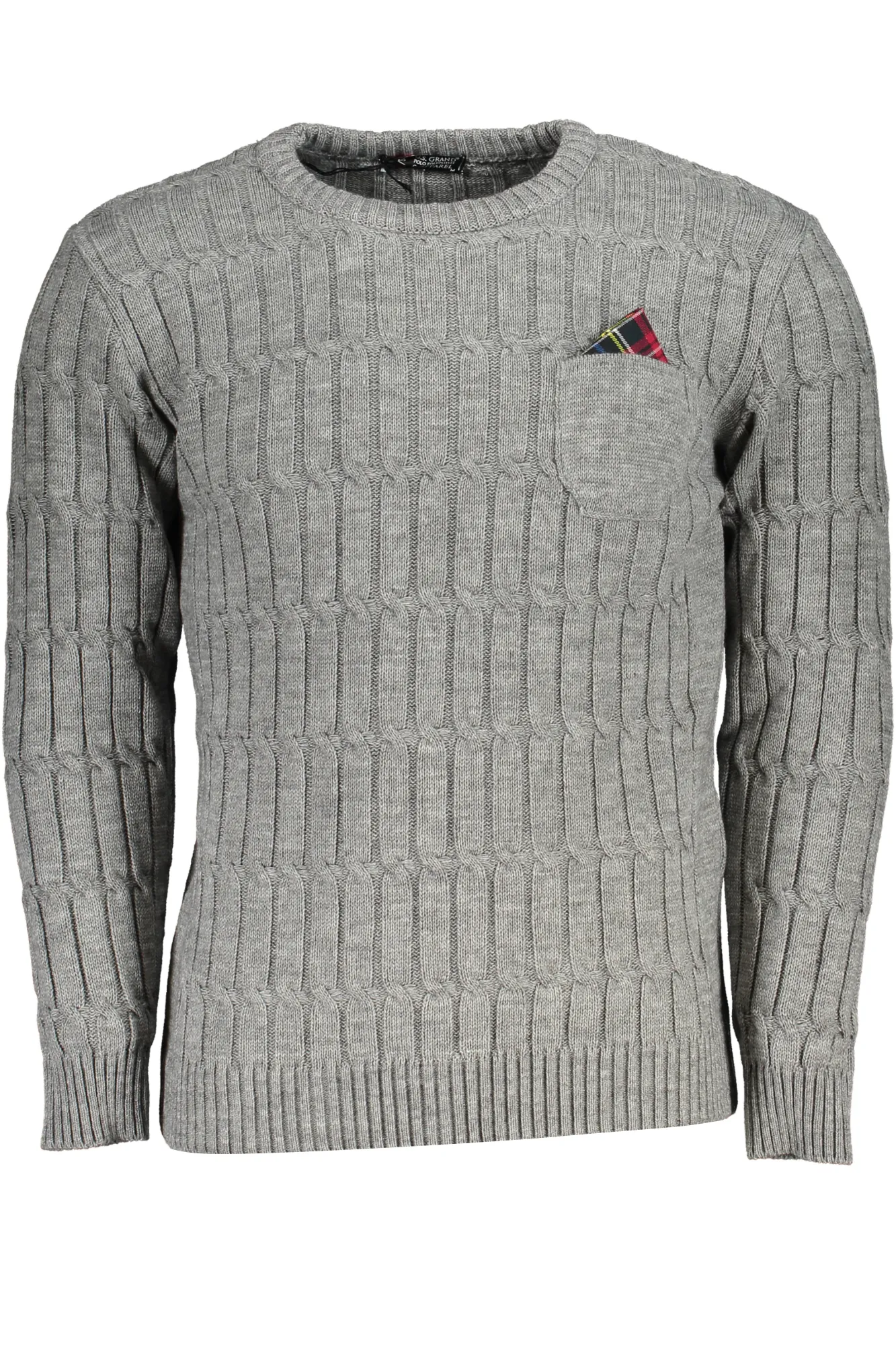 Herren PULLOVER Grau USTR954_GRGMELAN