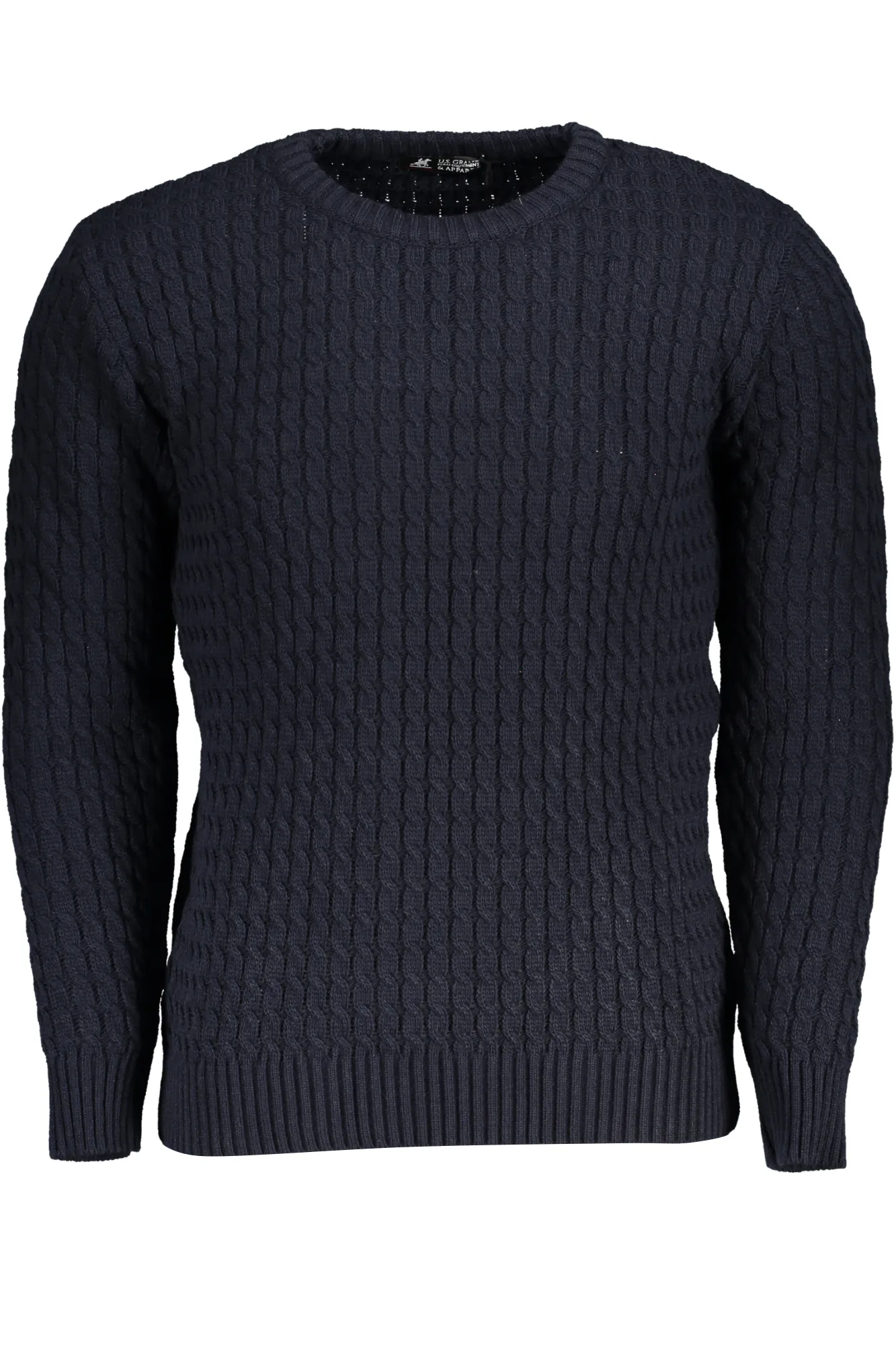 Herren RUNDHALS-PULLOVER Blau USTR955_BLBLU