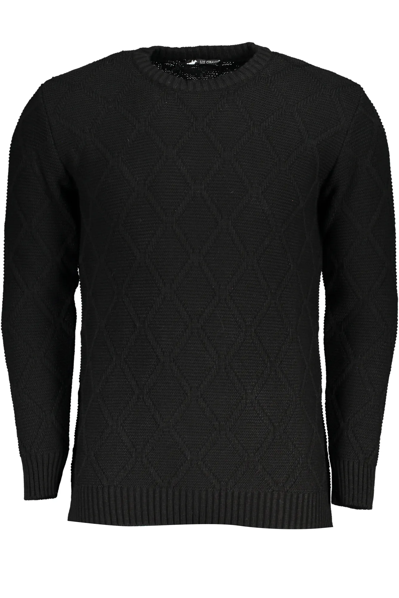 Herren Pullover Schwarz USTR959_NENERO