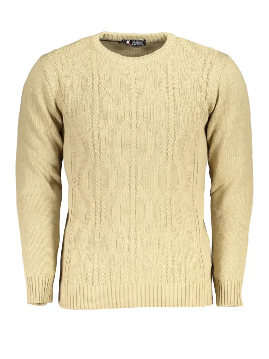 U.S. GRAND POLO Herren Pullover Beige | online kaufen