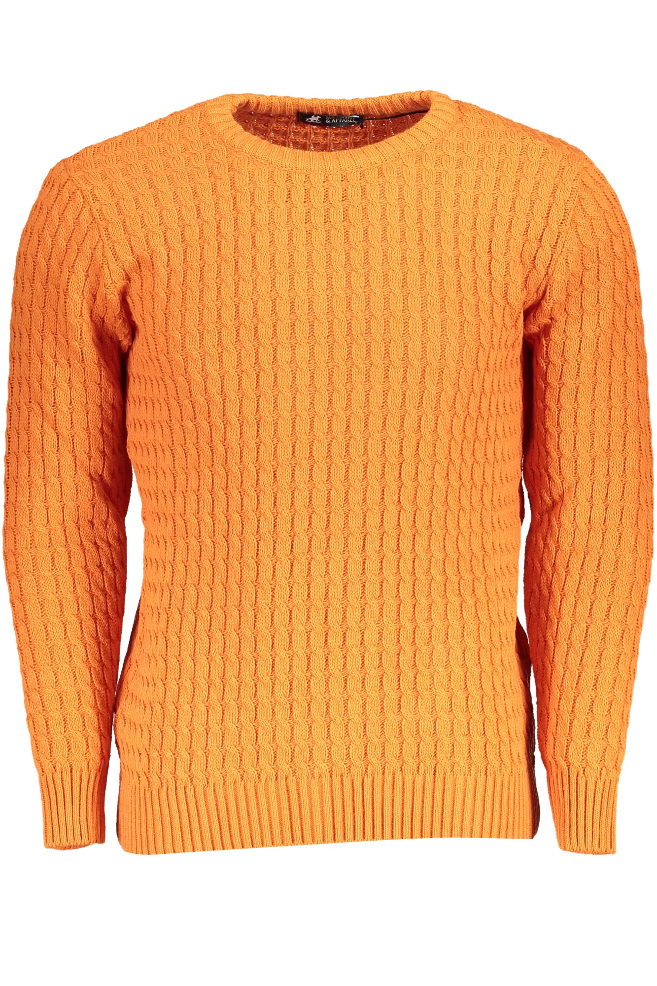 Herren RUNDHALS-PULLOVER Orange USTR955_ARMATTONE