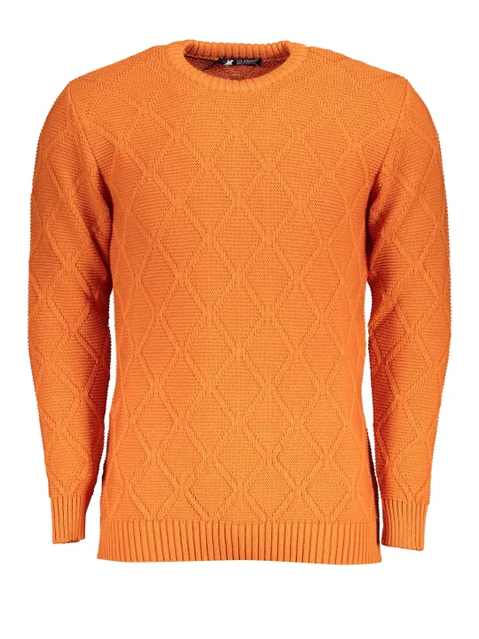 U.S. GRAND POLO Herren Pullover Orange | online kaufen