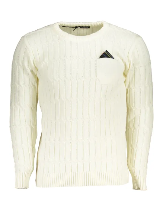 U.S. GRAND POLO Herren PULLOVER Weiß | online kaufen