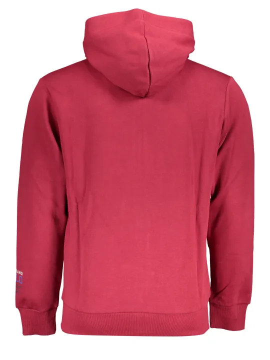 U.S. GRAND POLO Herren Hoodie Rot | online kaufen