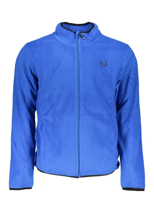 GIAN MARCO VENTURI Herren FLEECE-SWEATSHIRT Blau