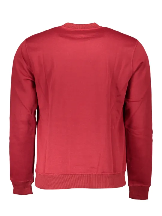 GIAN MARCO VENTURI Herren LANGARM-SWEATSHIRT Rot