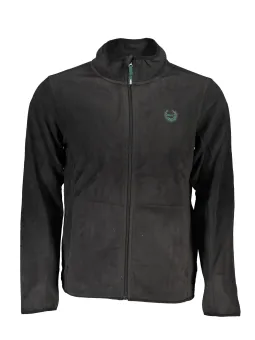 GIAN MARCO VENTURI Herren FLEECE-SWEATSHIRT Schwarz