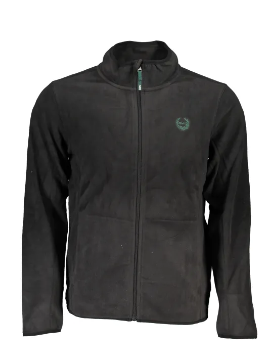 GIAN MARCO VENTURI Herren FLEECE-SWEATSHIRT Schwarz