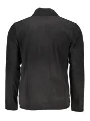 GIAN MARCO VENTURI Herren FLEECE-SWEATSHIRT Schwarz