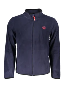 GIAN MARCO VENTURI Herren FLEECE-SWEATSHIRT Blau