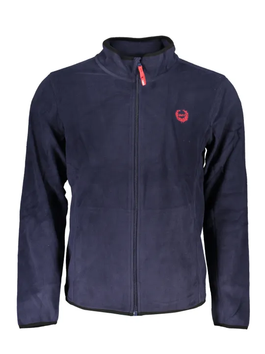 GIAN MARCO VENTURI Herren FLEECE-SWEATSHIRT Blau