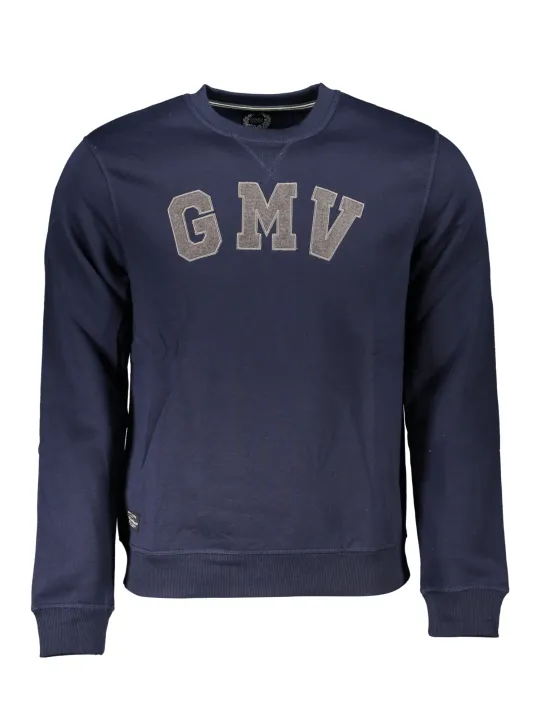 GIAN MARCO VENTURI Herren LANGARM-SWEATSHIRT Blau