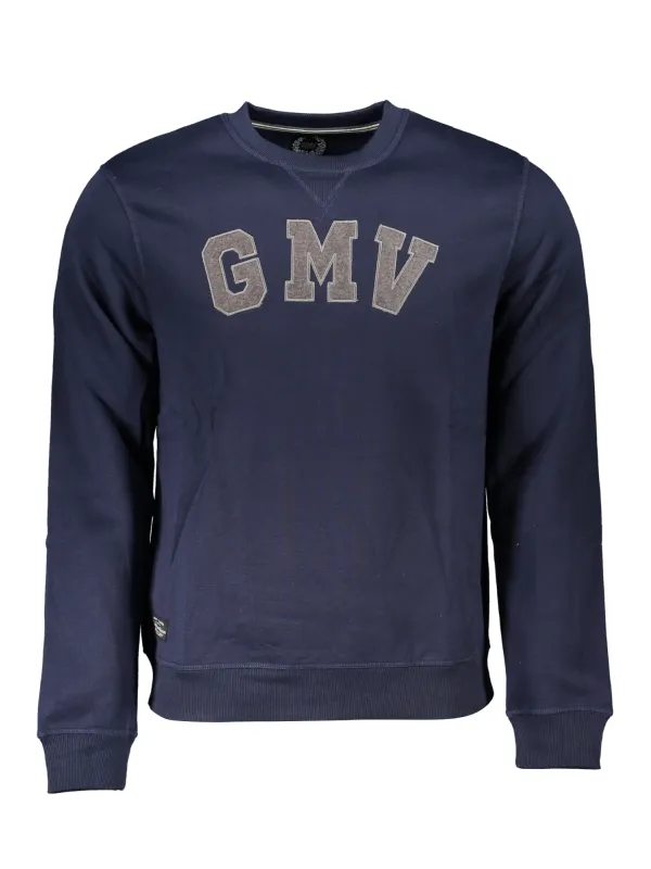 GIAN MARCO VENTURI Herren LANGARM-SWEATSHIRT Blau