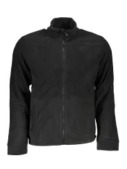 GIAN MARCO VENTURI Herren FLEECE-SWEATSHIRT Schwarz