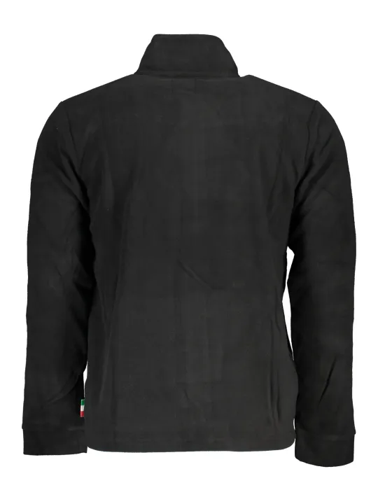 GIAN MARCO VENTURI Herren FLEECE-SWEATSHIRT Schwarz