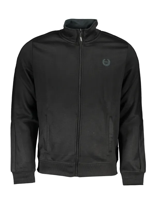 GIAN MARCO VENTURI Herren LANGARM-SWEATSHIRT Schwarz