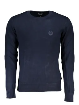 GIAN MARCO VENTURI Herren Pullover Blau leihen – Flex-Fashion