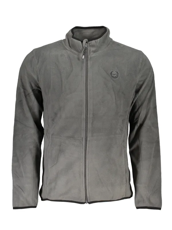 GIAN MARCO VENTURI Herren FLEECE-SWEATSHIRT Grau