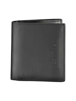 Calvin Klein Herren Geldbörse mieten - Schwarz, 100% Leder